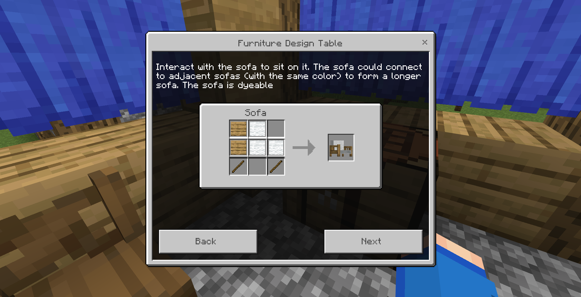 An image from the furniture venture v3 project